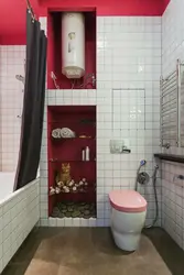 Qazanxana Ilə Vanna Otağı Dizaynı