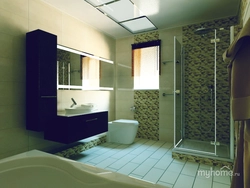 Bathroom Design With Boiler Room