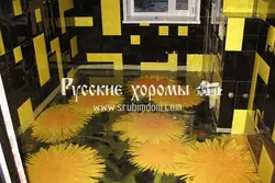 Фото квартир с 3д полом