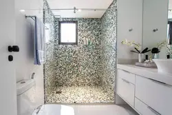 Bathroom With Corner Bath And Shower Design