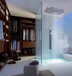 Glass Partitions For Bathtubs In The Interior