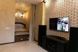 Apartment with a niche design project