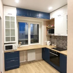 Кухня 60 кв м дызайн