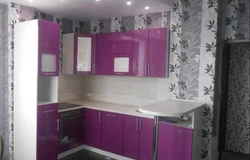Какие Обои Подойдут К Фиолетовой Кухне Фото