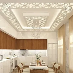 Kitchen design with plasterboard