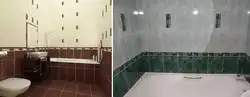 Як выкласці кафляй ванную дызайн