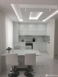 Photo of plasterboard ceilings kitchen living room