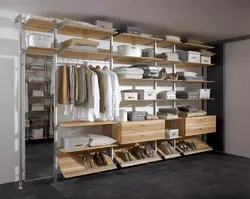 DIY wardrobe system real photos