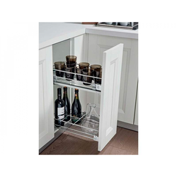 Bottle holder for the kitchen photo in the kitchen interior