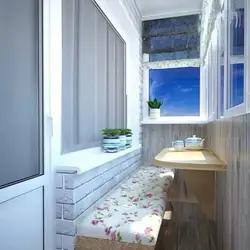 Interior of the loggia of your house