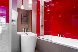 Qırmızı vanna otağı bütün şəkillər