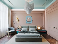 Fashionable colors for bedroom walls photo