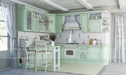 Kitchens Provence corner design