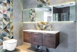 Bathroom design patchwork