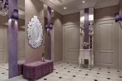 Lilac hallway photo