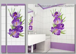 Plastic panels for bathroom walls photo