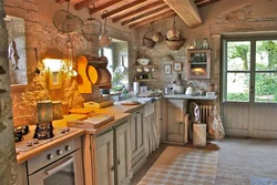 DIY Rustic Kitchen Interior
