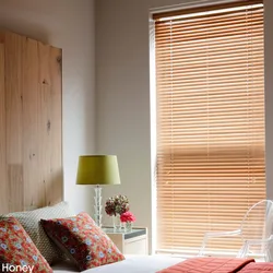 Blinds for the bedroom in a modern style photo