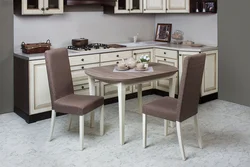 Kitchen chairs and tables for the kitchen photo