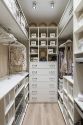 Dressing room in the pantry of Khrushchev design photo