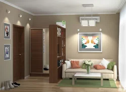 How to place furniture in a one-room apartment photo