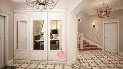 Hallway in neoclassical style photo