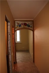 Mənzildə Dəhliz Dizayn Fotoşəkili Bir Qapı Olmadan Mətbəx