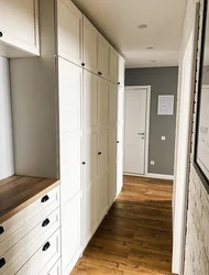 Small narrow hallway design