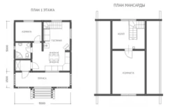 House Layout 6X6 With Bathroom Photo