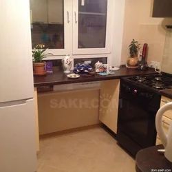 Brejnevkada mətbəx dizaynı 5 kv m