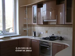 Тарҳи ошхона дар Брежневка 5 метри мураббаъ