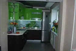 Kitchen Design In Brezhnevka 5 Sq M