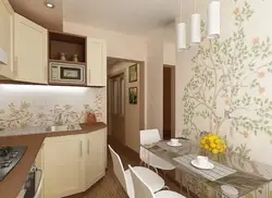 Mənzil divar kağızı mətbəx daxili