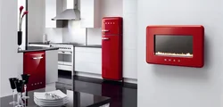 Ошхона бо асбобҳои smeg акс