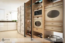 Smeg texnikası ilə mətbəx foto