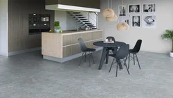 Quartz vinyl in the kitchen design