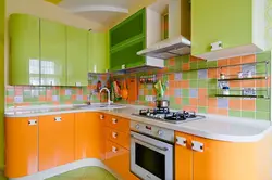 Дызайн аранжава зялёнай кухні