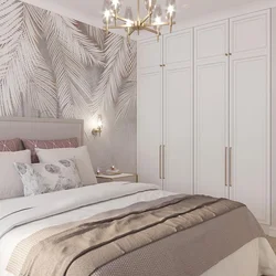 Wallpaper For The Bedroom In A Modern Style In Light Colors Photo