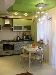 Photo of kitchen interior in an ordinary apartment photo