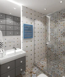 Patchwork bath interior