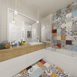 Patchwork vannaning ichki qismi