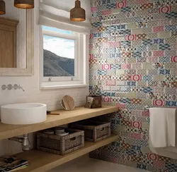 Patchwork bath interior