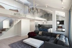 Second floor living room interior
