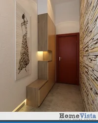 Panel evində koridorların real fotoşəkilləri