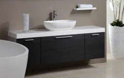 Modern bathroom cabinets photo
