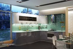 Дизайн кухни акриловые