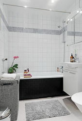 Small Bathroom Design With White Tiles