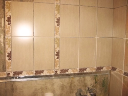 Photo of how to lay tiles in the bathroom