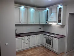 Kitchen Bleached Oak In The Interior Photo