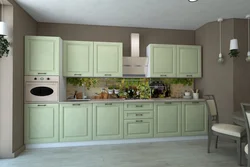 Kitchen in 3 colors design